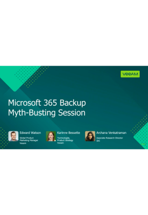 Microsoft 365 Backup: Myth‑Busting Session