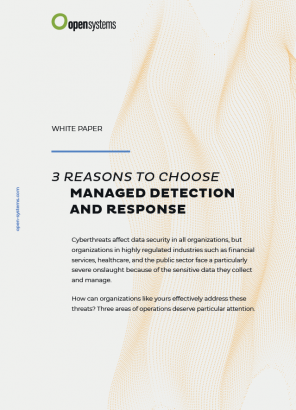 3 Reasons to Choose Managed Detection and Response