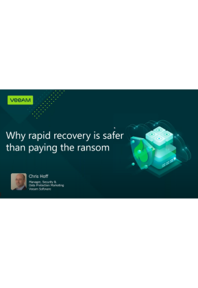 Why Rapid Recovery is Safer than Paying the Ransom