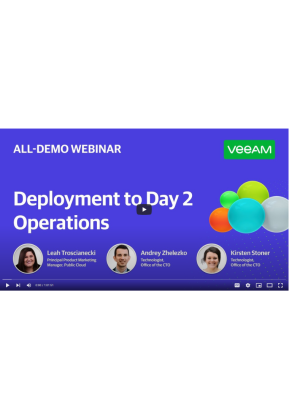 Hybrid Cloud Backup All‑Demo Session: From Deployment to Day 2 Operations