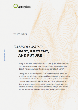 Ransomware: Past, Present, And Future